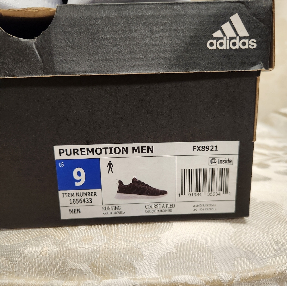 New Adidas PureMotion Men's Running Shoes Size 9 - Picture 3 of 14